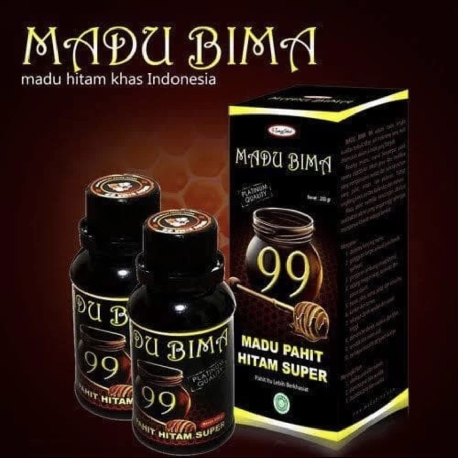 Bima 99 | Madu Hitam Pahit Original | Madu bima 99