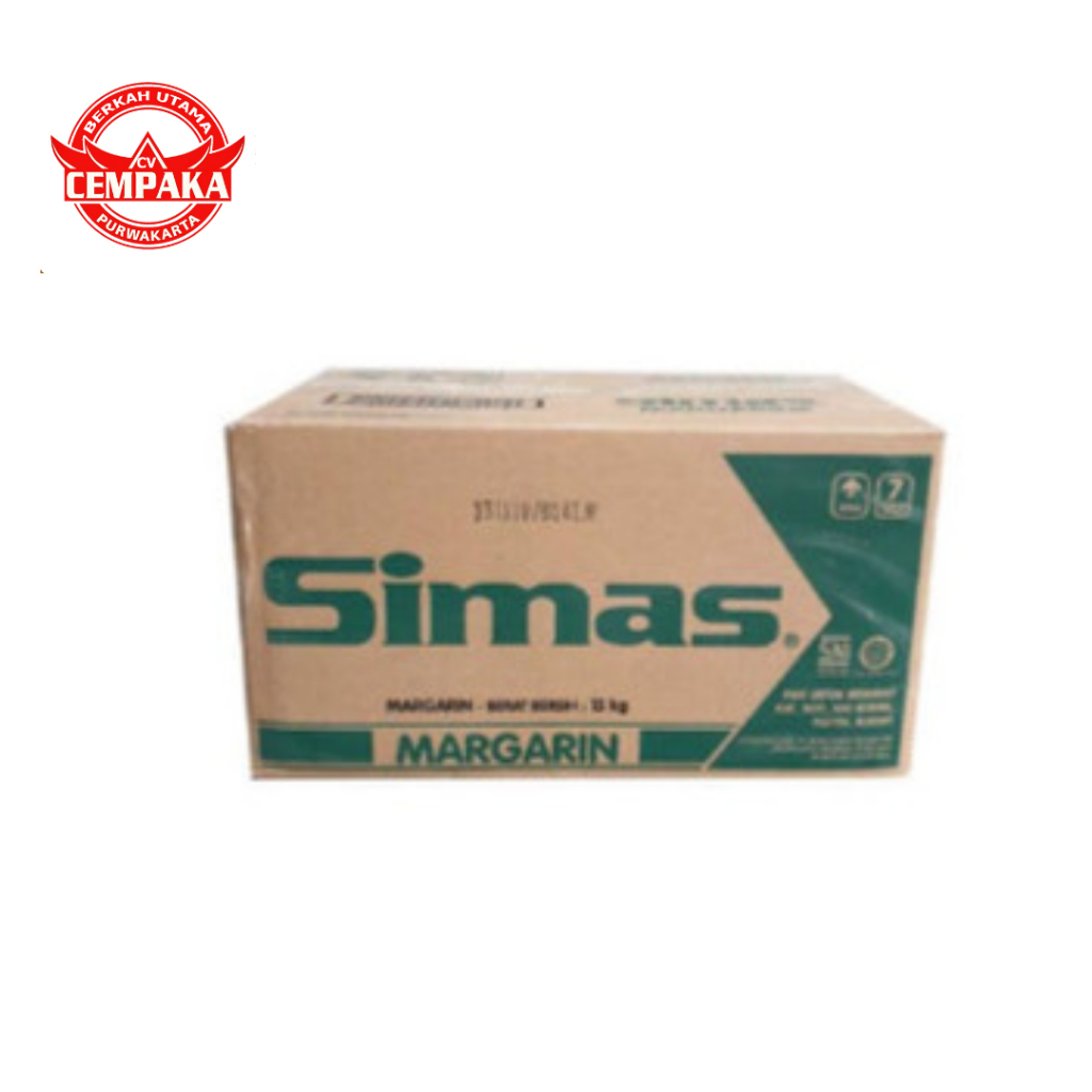 

SIMAS MARGARIN 15KG | 1 KARTON SIMAS MARGARIN