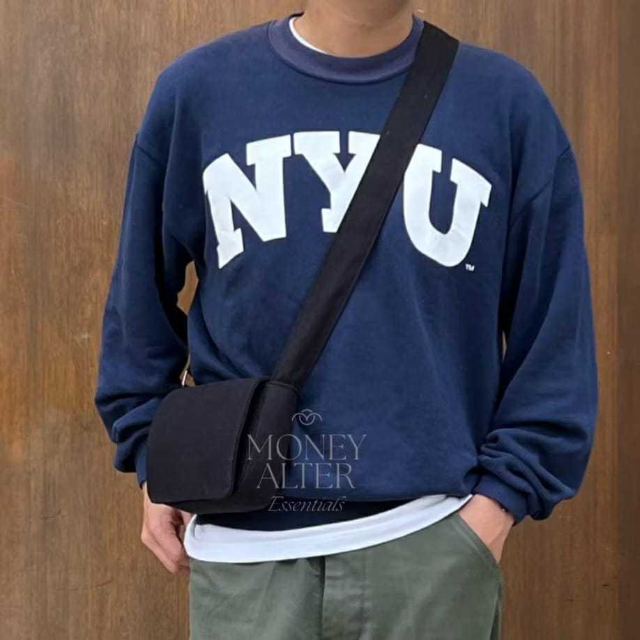 Tas Selempang Kanvas Unisex Mini Tas Selempang Kanvas Pria Wanita / Tas Kanvas Hako / tas selempang 