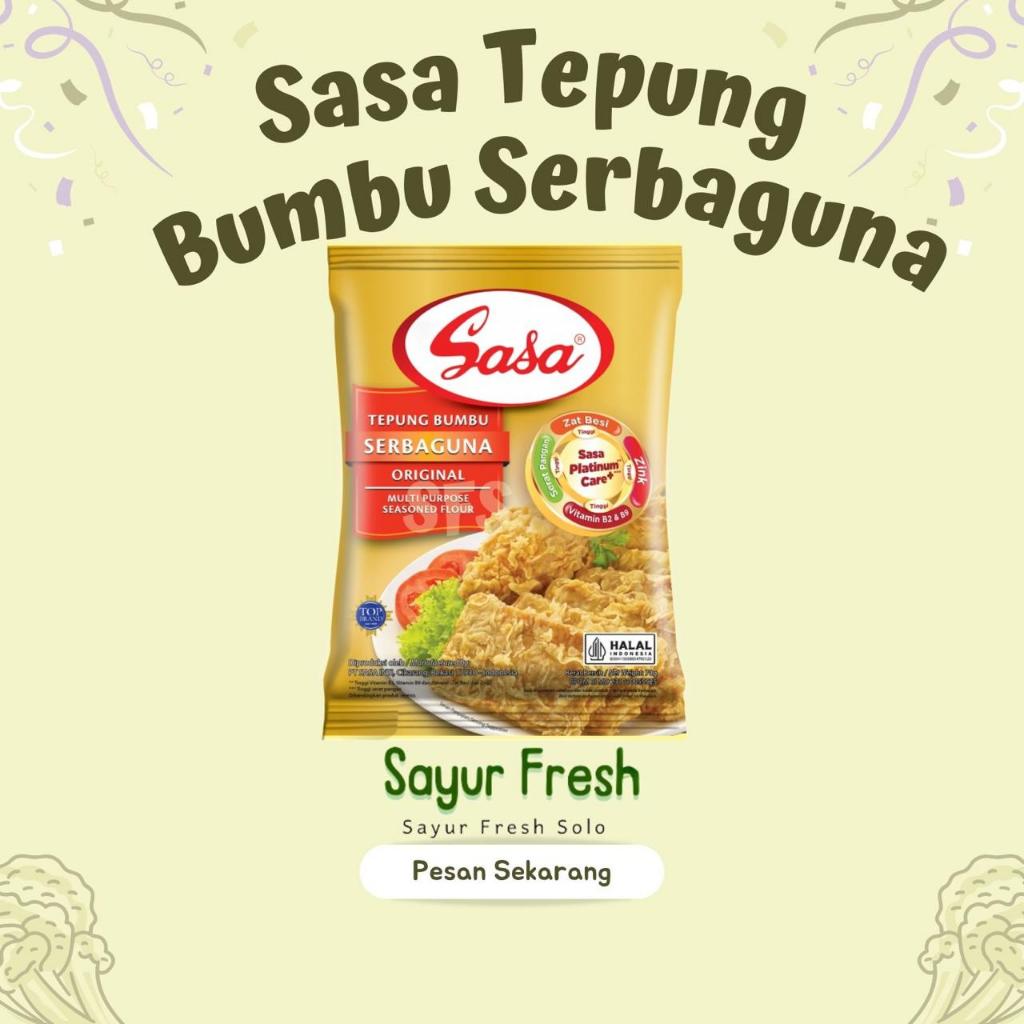 

Sasa Tepung Bumbu Serbaguna 70 gr dan 210 gr - Sayur Fresh Solo