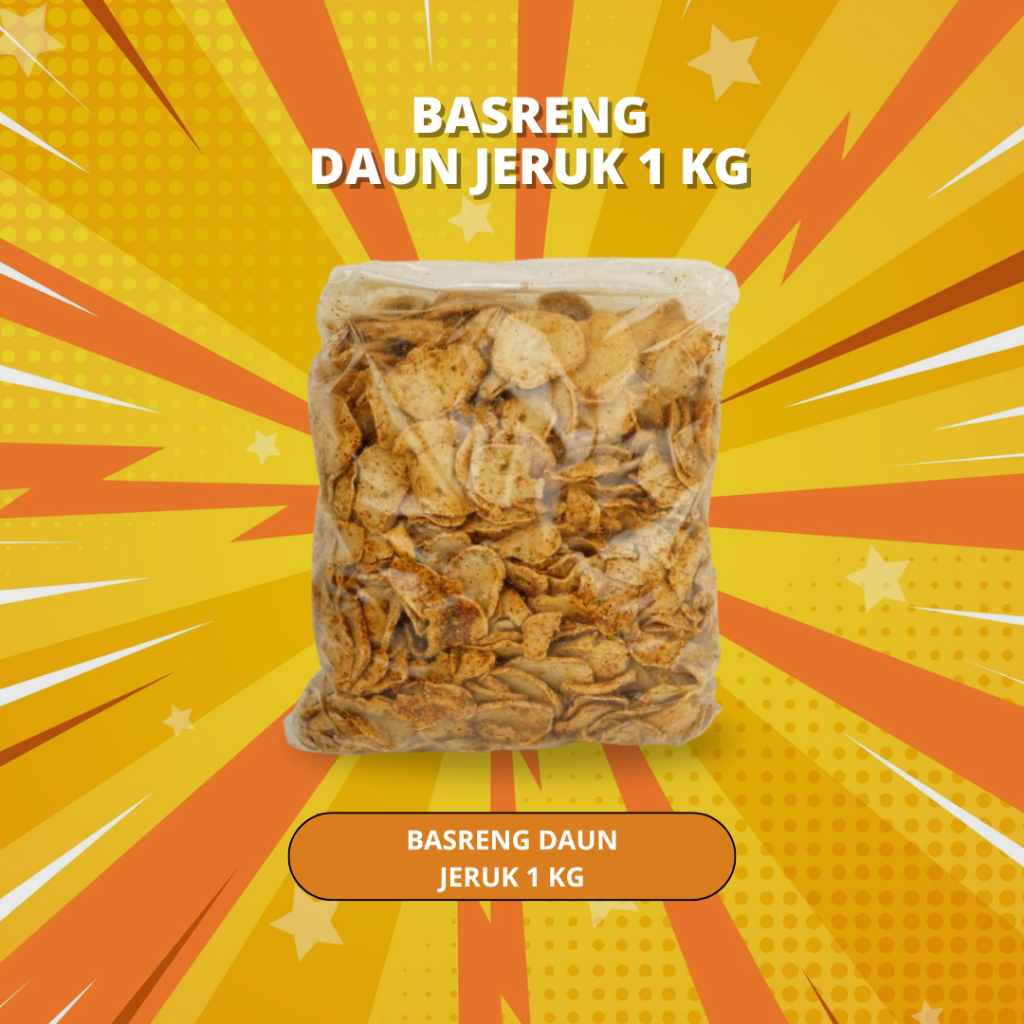 

Basreng Daun Jeruk 1 KG Makanan Ringan