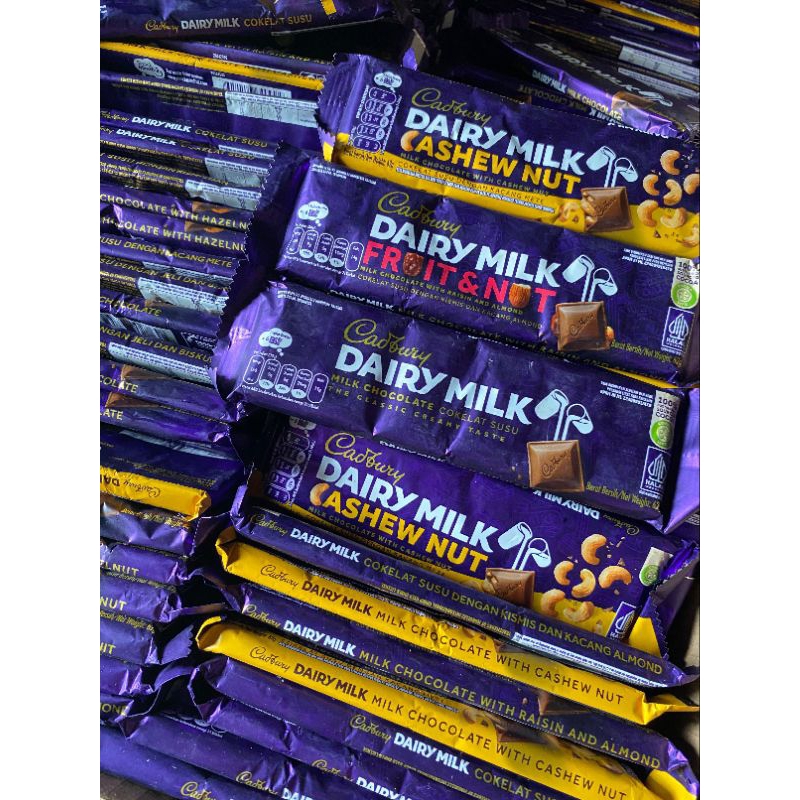 

Cadbury 1 Paket 3 pcs Dairy Milk 62gr