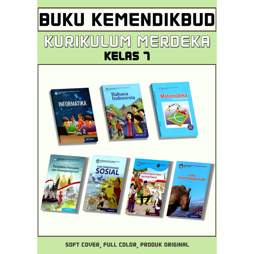 Buku Kemendikbud Kelas 7 SMP Kurikulum Merdeka