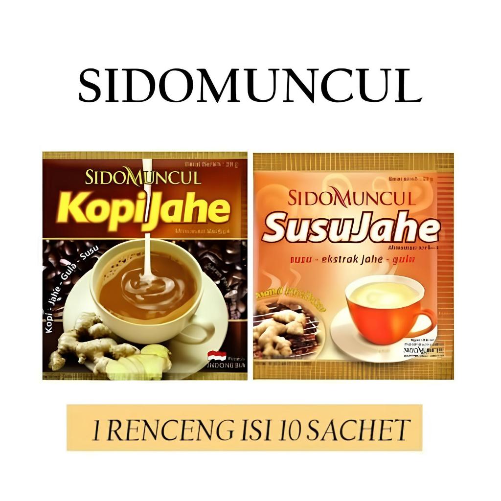 

SIDOMUNCUL SUSU JAHE EMPRIT / KOPI JAHE KRIMER ISI 10 SACHET