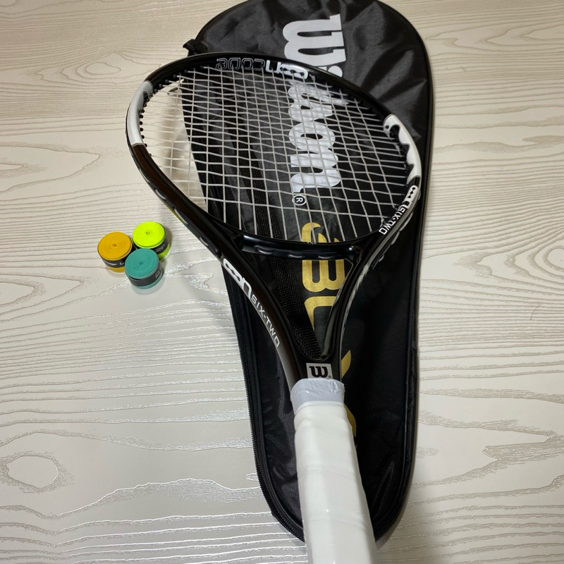 RAKET TENIS WILSON NCODE BLACK PEMULA SIAP PAKAI