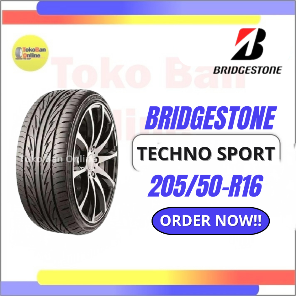 Ban Mobil BRIDGESTONE Techno Sport 205/50 R16