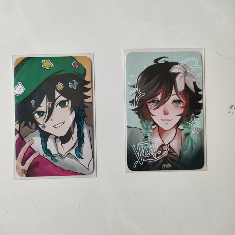 preloved photocard genshin impact venti