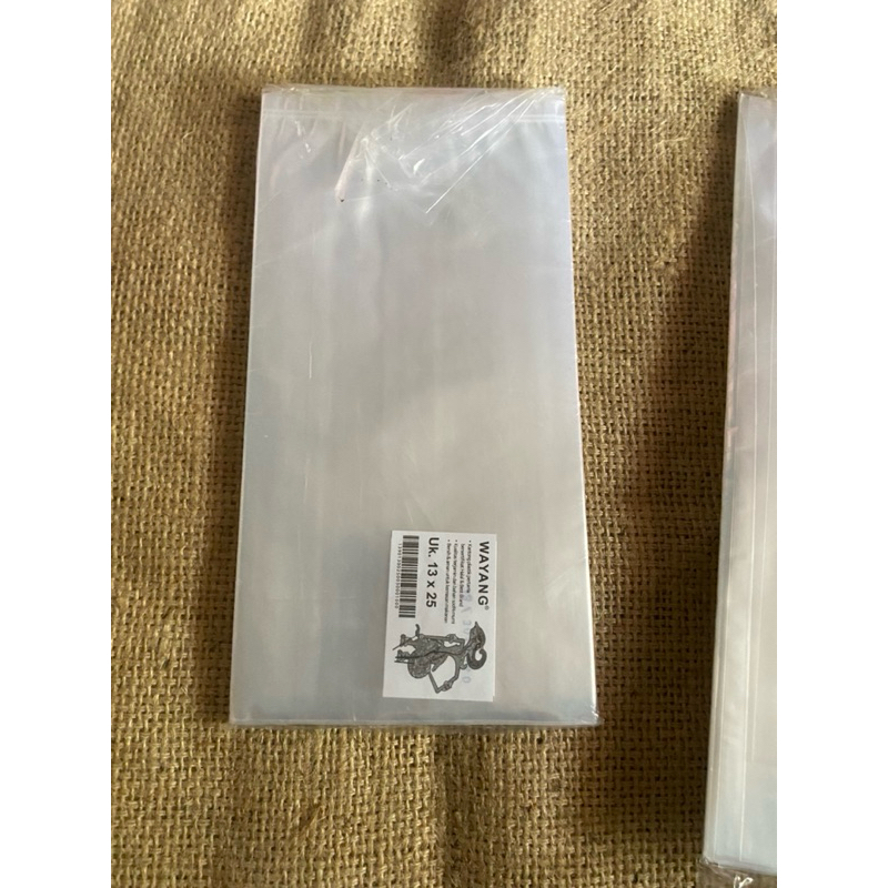 PLASTIK PP WAYANG 13X25