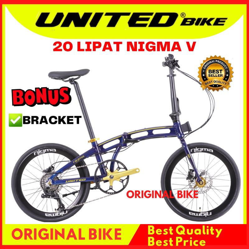 SEPEDA LIPAT 20 UNITED NIGMA V
