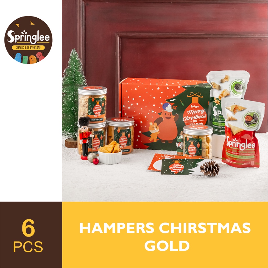 

Springlee Christmas Hampers GOLD / Parcel Natal dan Tahun Baru