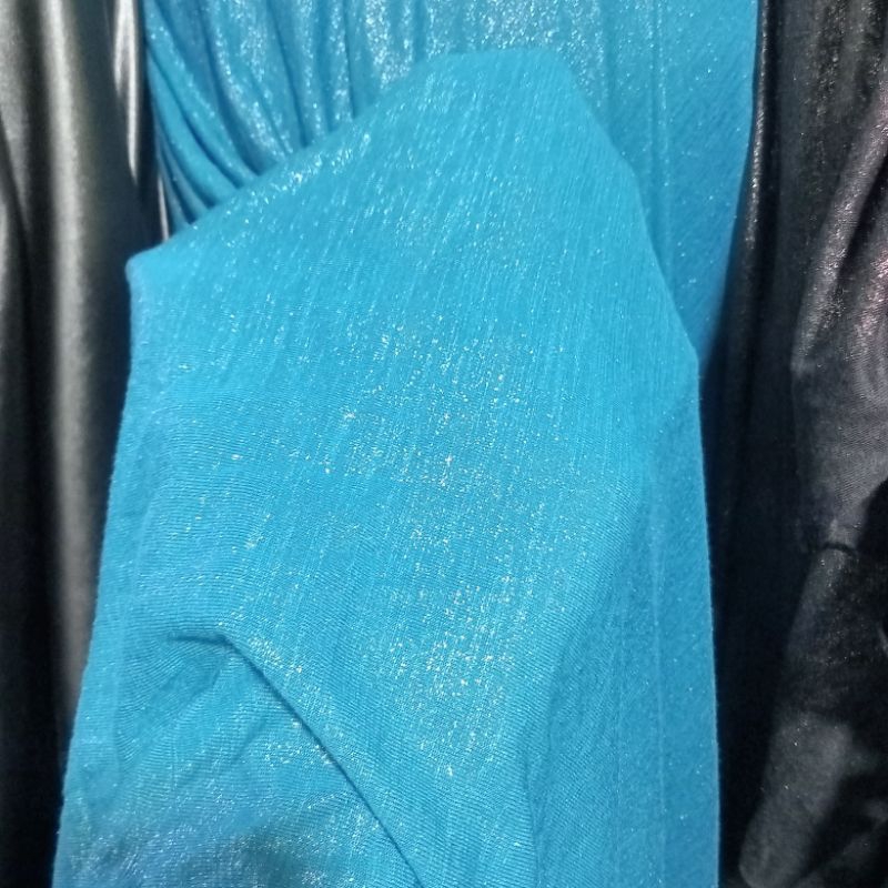 Kain - Kain Kaos Spandek Lycra Street Glitter Import - Kain Kaos Spandek - Kain Meteran Et | Harga P