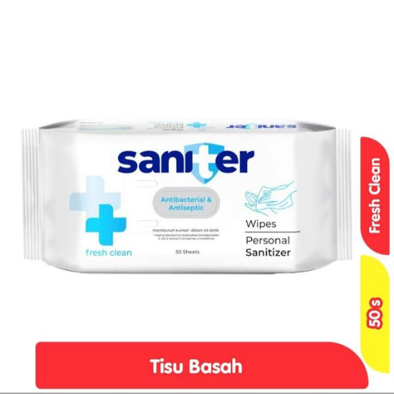 tissue basah saniter wet wipes