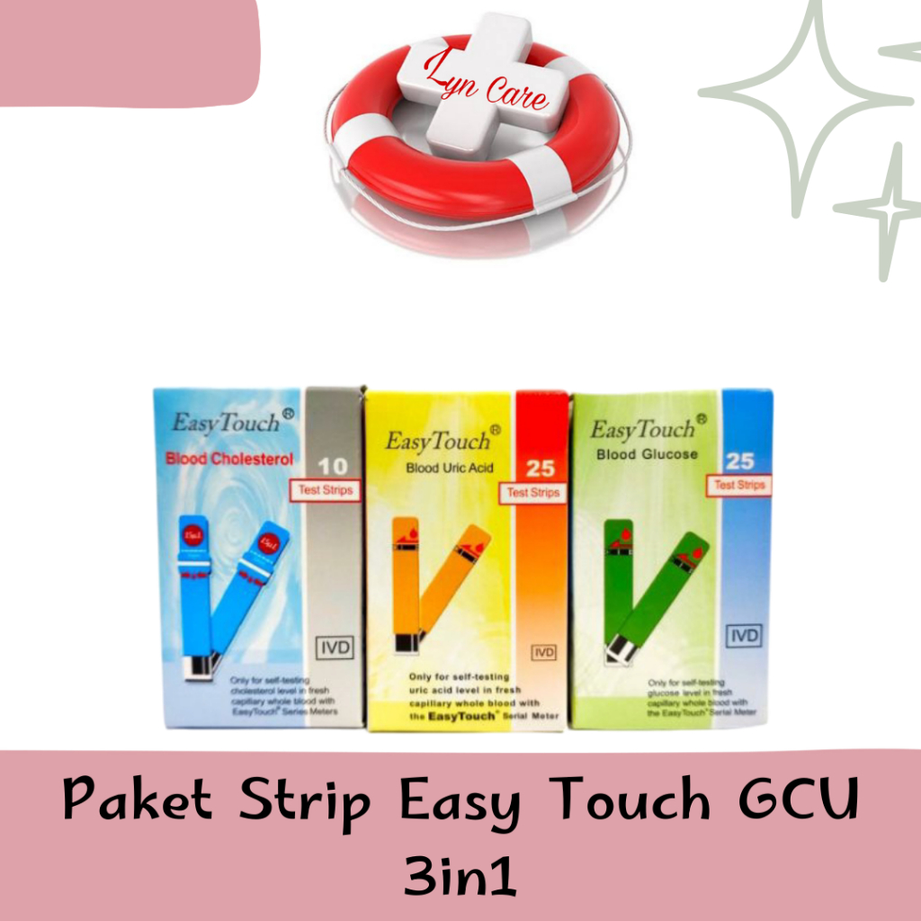 LynCare Strip Easy Touch / Strip Easy Touch Gula / Strip Easy Touch Asam Urat / Strip Easy Touch Cho