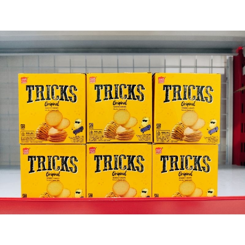 

Tricks Potato Baked Chips Original (1 box isi 10 pcs)