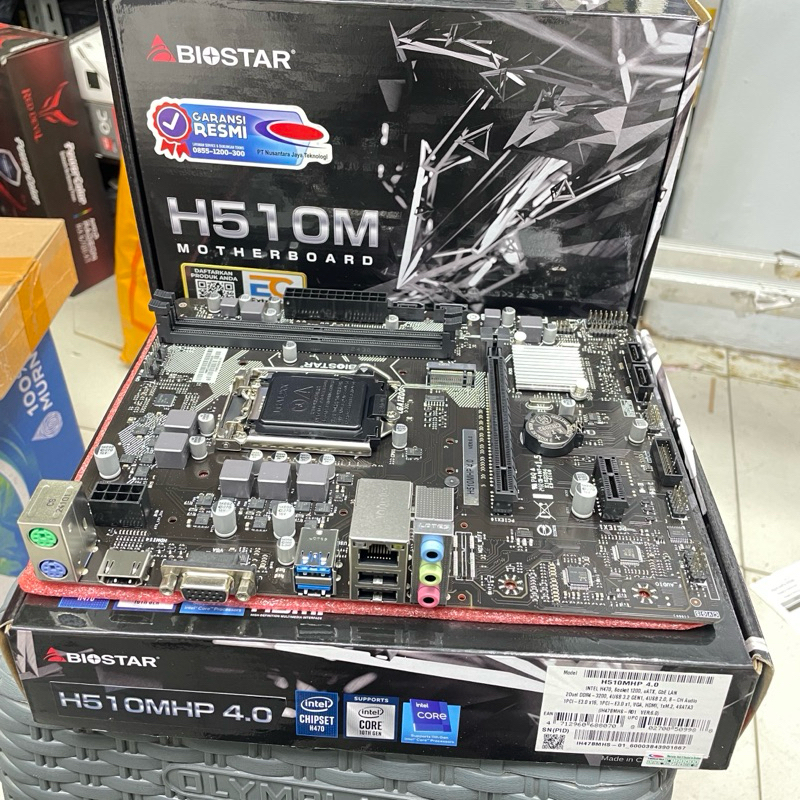 MOTHERBOARD BIOSTAR H510MHP LGA 1200