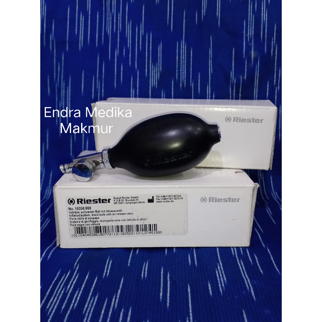 Riseter balon tensi riester tensimeter manual / bulb tensi Riester