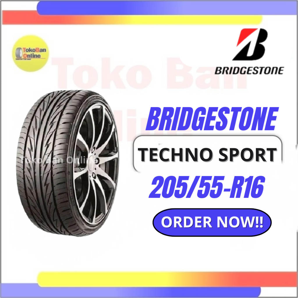 Ban Mobil BRIDGESTONE Techno Sport 205/55 R16