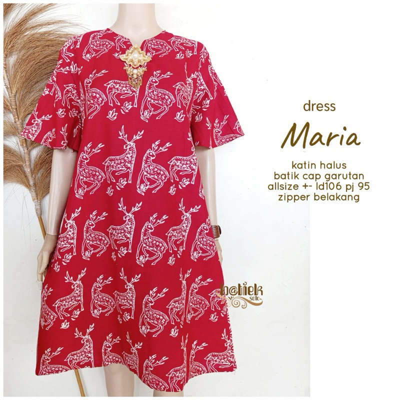 dress batik batal. dress natal. batik natal. batik natal rusa. batik natal merah. batik natal hijau.