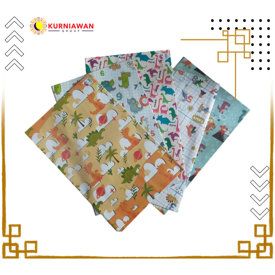

Kertas Kado Motif Batik 50 Lembar 5 Motif Campur 1 Tema / Bungkus Kado