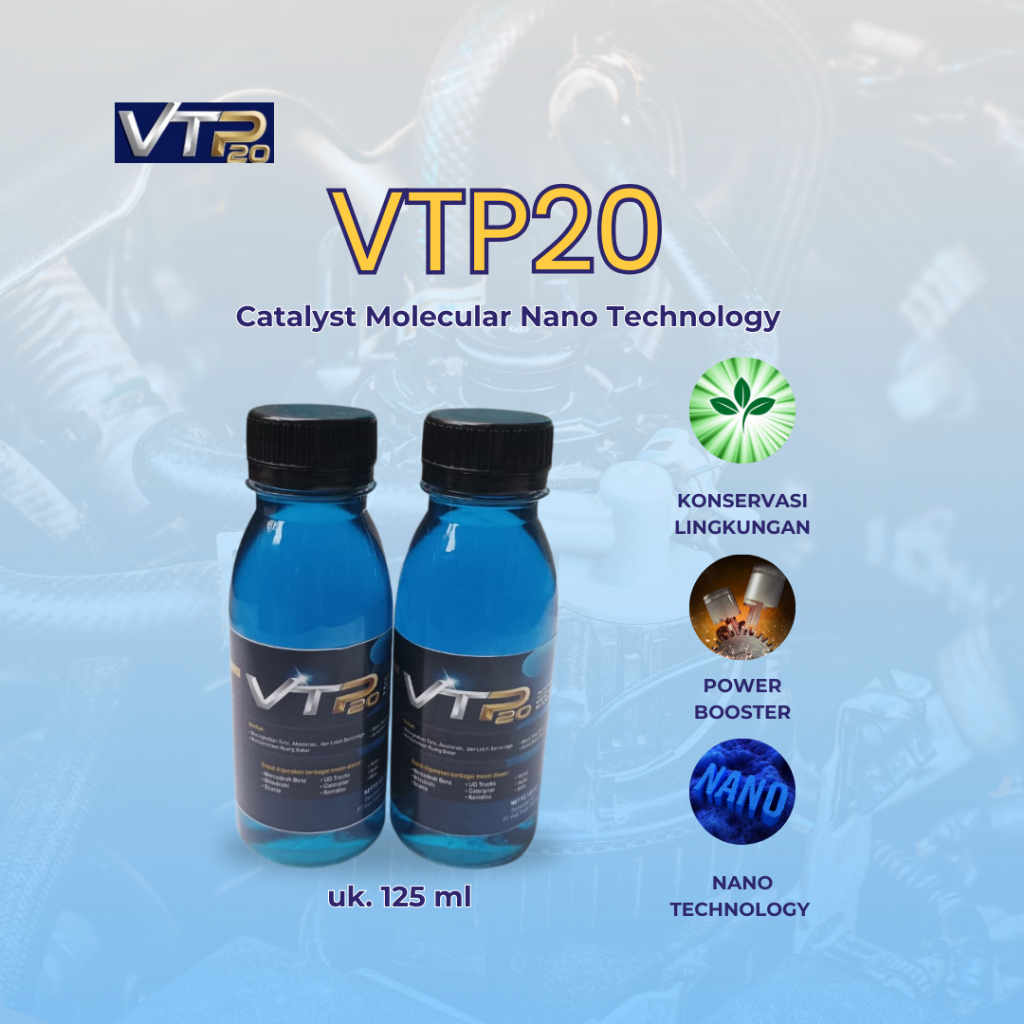 Penghemat BBM Solar dan Mesin Diesel Catalyst with Molecular Nano Technology 125 ml -VTP20