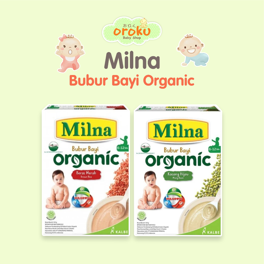 MILNA BUBUR BAYI ORGANIC / MILNA / BUBUR BAYI / BUBUR