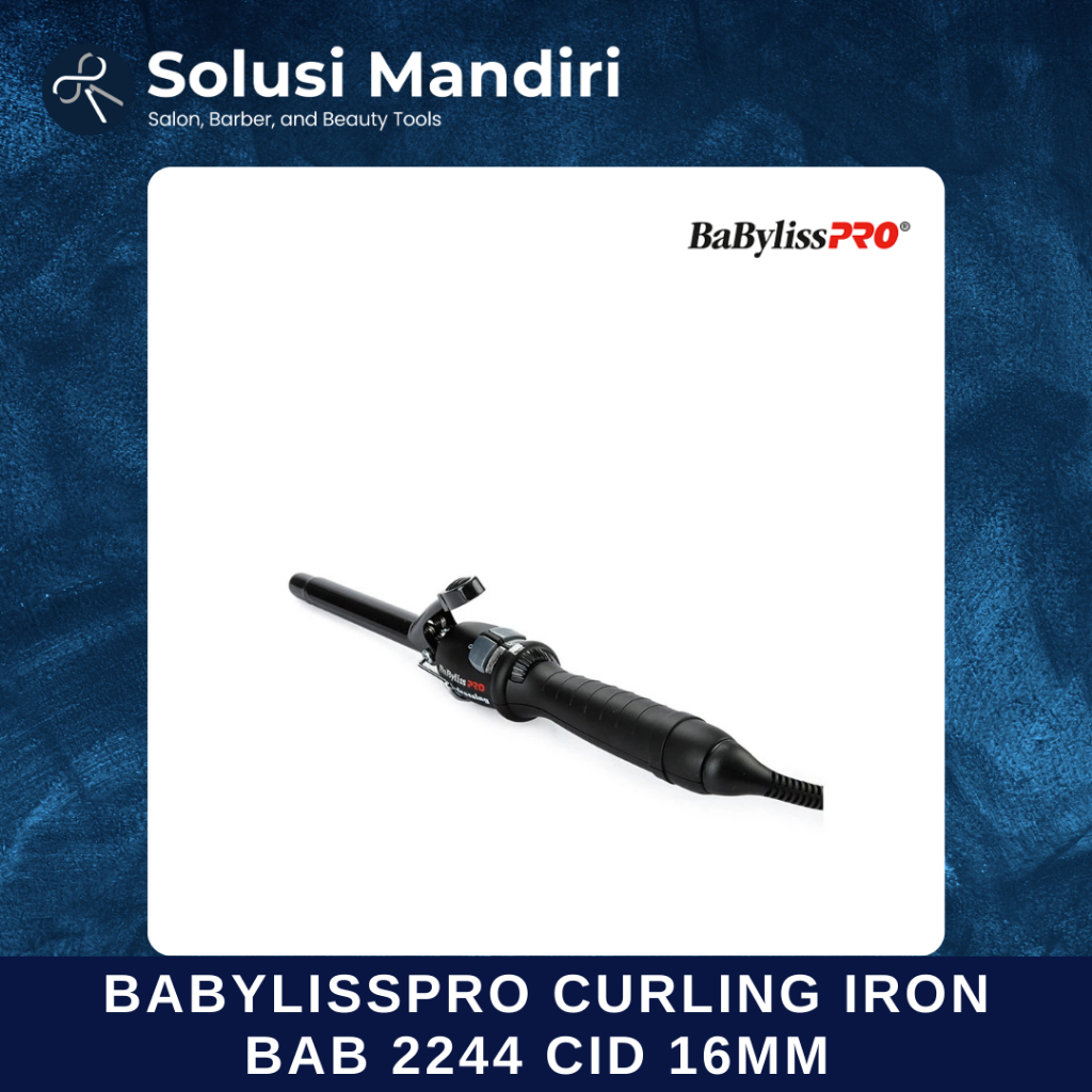 BabylissPro BAB2244CID Catok Keriting Ceramic Coating 16mm - Catok Keriting/Catok Curly/Catokan Ramb