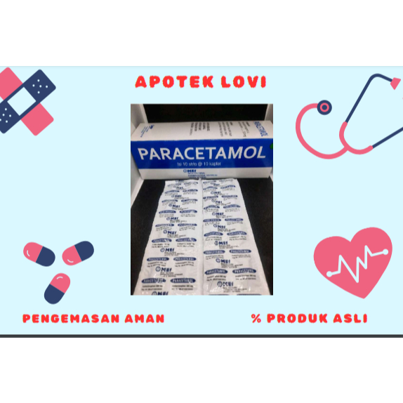 PARACETAMOL MEF PERBOX 500MG