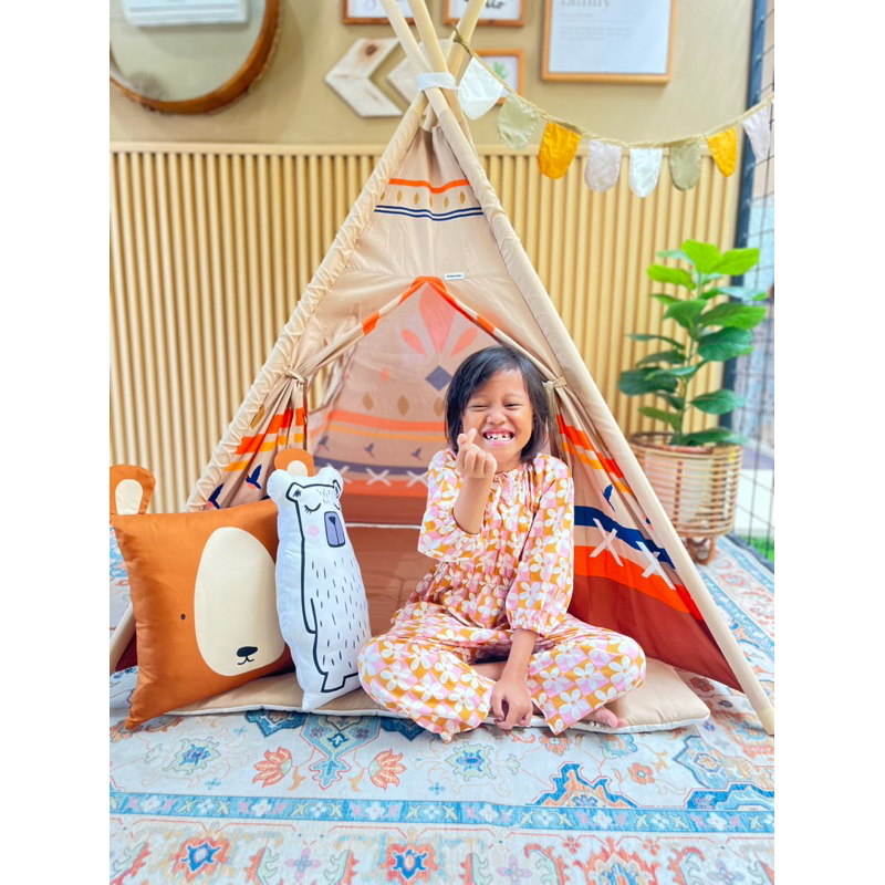 Tenda/Tenda mainan/tenda anak/tenda mainan anak/tendaanakmurah/tent/mainan/mainan anak/BROWN