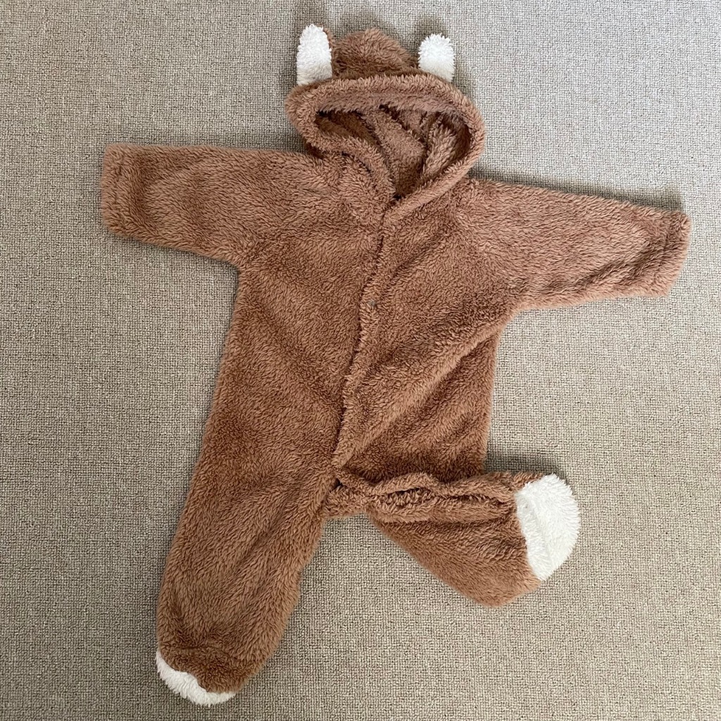 [Preloved] Jumper bear/ jumper beruang bayi/ kostum beruang anak bayi