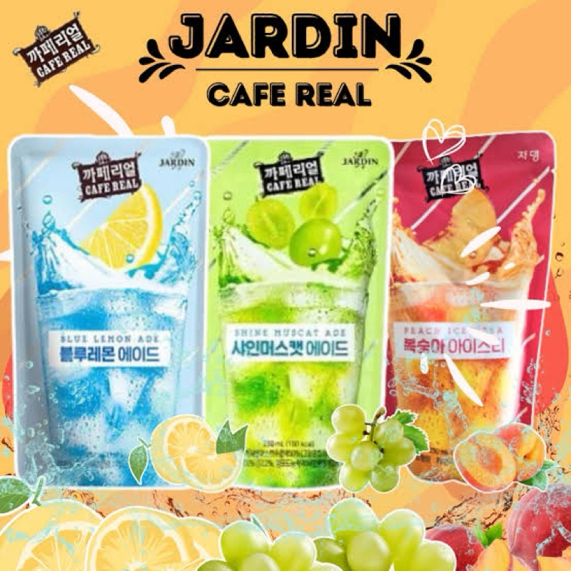 

JARDIN Cafe Real Fruit Iced Tea 230 ML