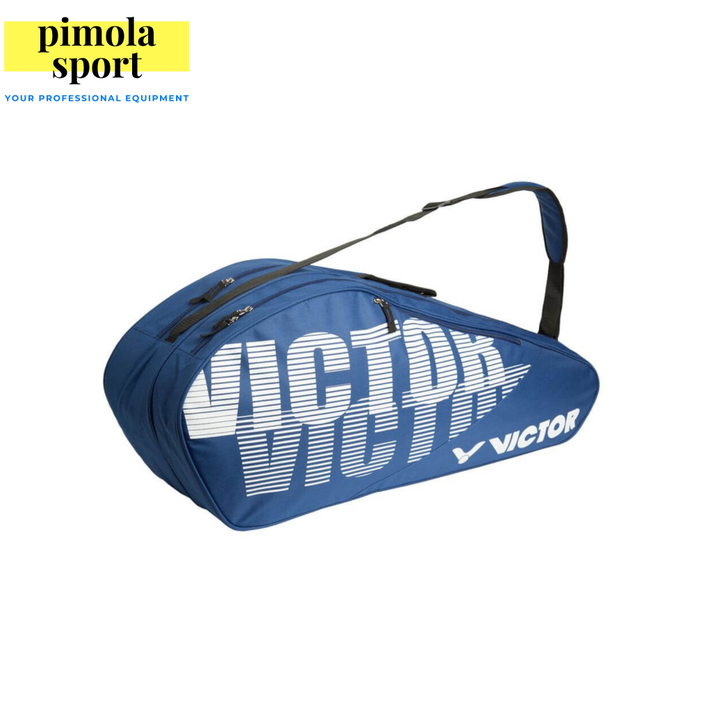 Tas Raket Badminton VICTOR BR6213 BA / BR 6213 BA Midnight Blue White
