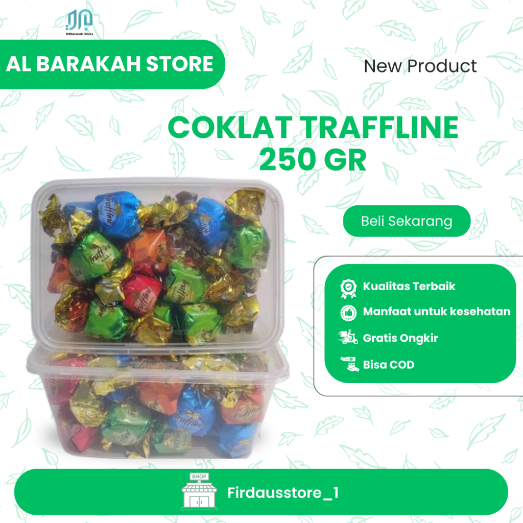 

Coklat Arab Truffline Original Gurih Enak Manis 250 Gr