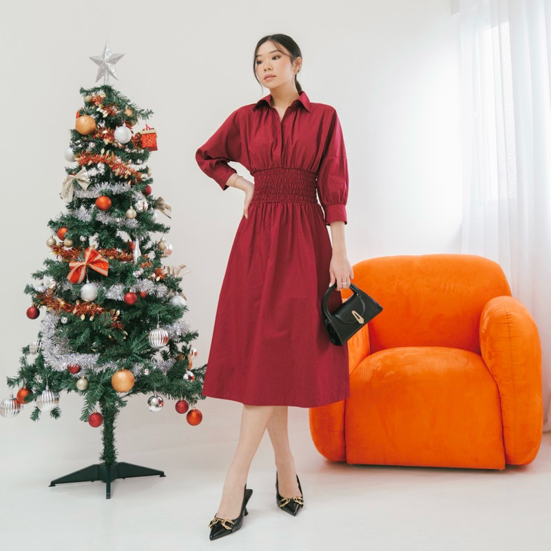 BIRTHDAY SALE 12.12 [ KELLY ] Amanda Dress / Dress Wanita / Long Dress