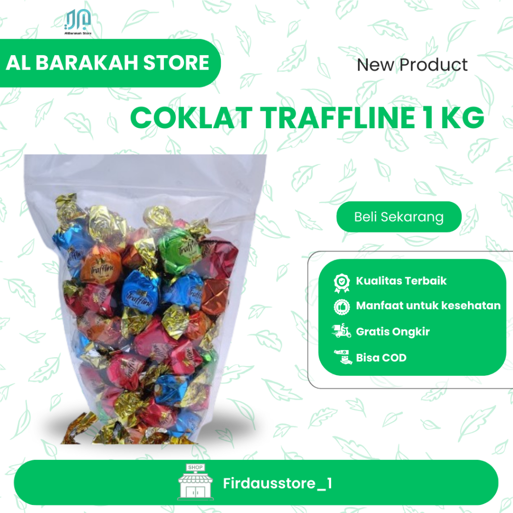 

Coklat Arab Truffline 1 Kg Original Gurih Enak Manis