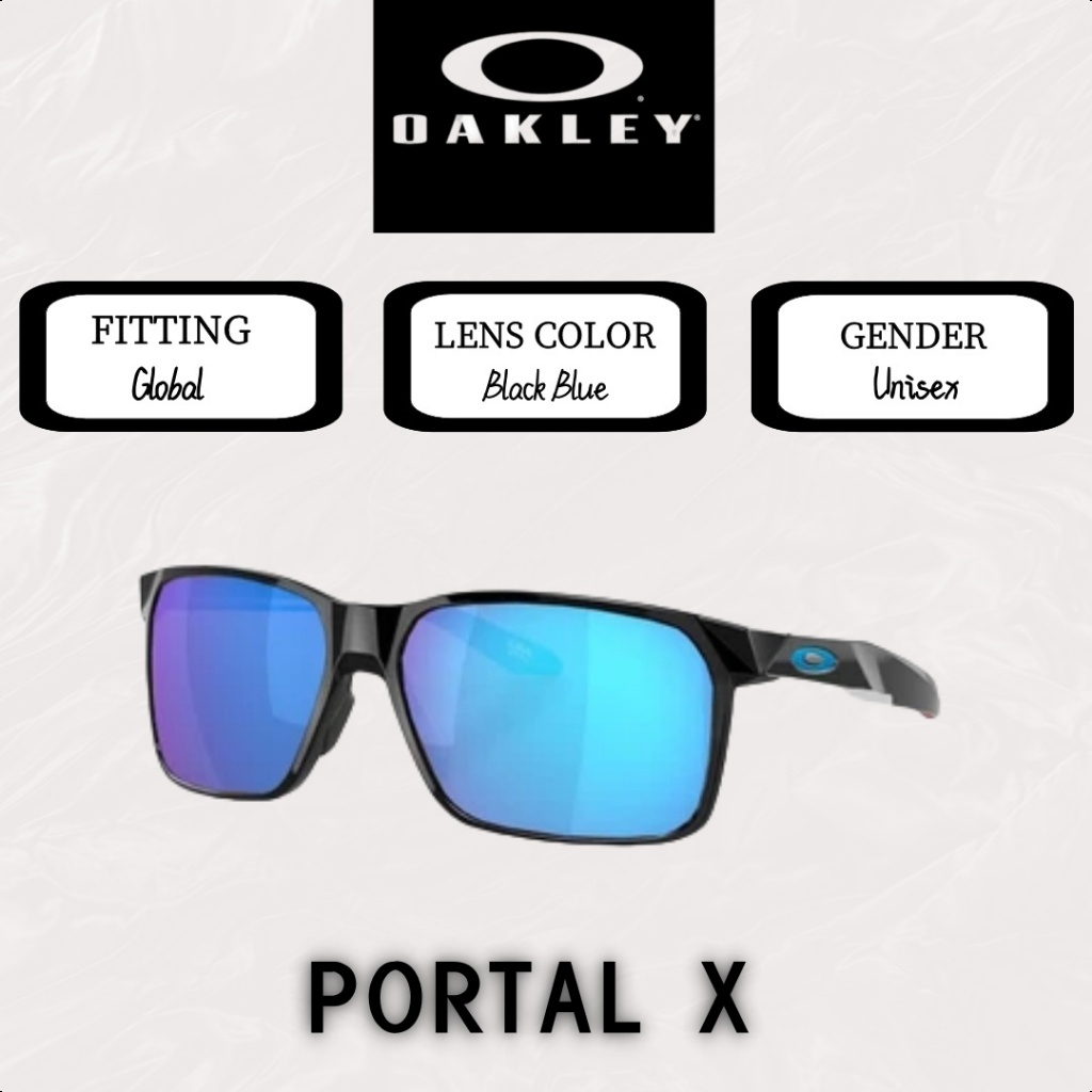 【100% ORI】Oakley Original Sunglasses Portal X OO9460/OO9449 Kacamata Hitam Pria/Wanita Kacamata Hita