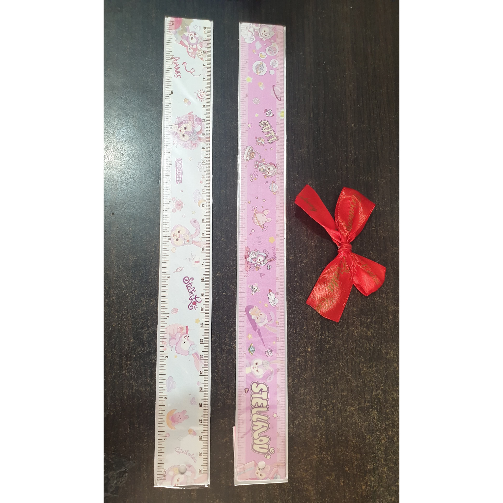 

Penggaris Besi FANCY 30 cm / Ruler Stainless Karakter Fancy 12PCS