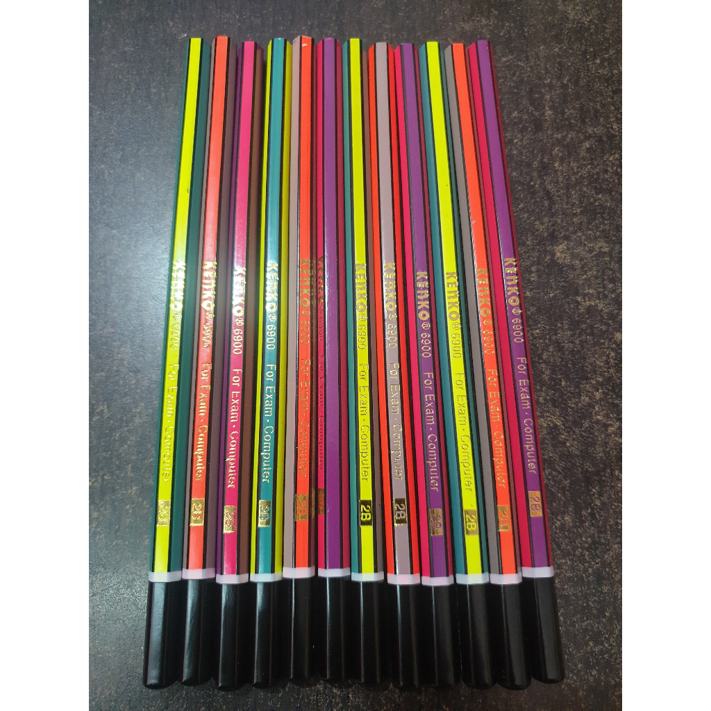 

Pensil 2B KENKO Fun Colors For Exam 6900