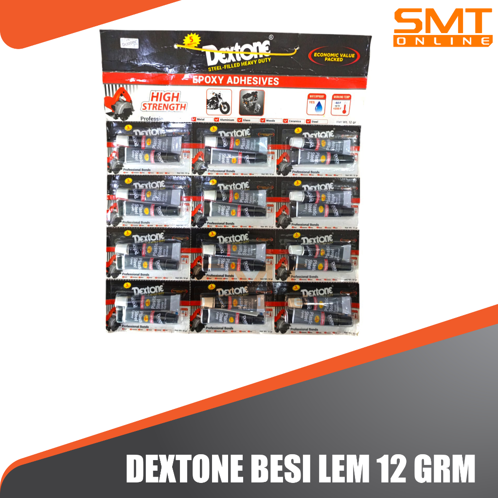 

1 BIJI - Lem Besi KECIL DEXTONE Epoxy Adhesives (5 menit) 12gram Lem Perekat Pecah Belah