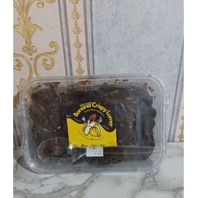 

keripik pisang coklat lumer /banana crispy lumer 500ml 150gr