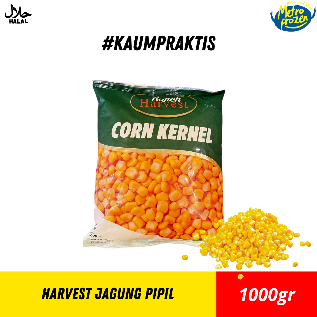 

Harvest Jagung Pipil 1kg // harvest corn carnel 1000gr // instan banjarmasin