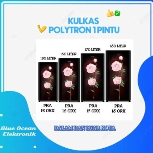 Kulkas Polytron 1 Pintu