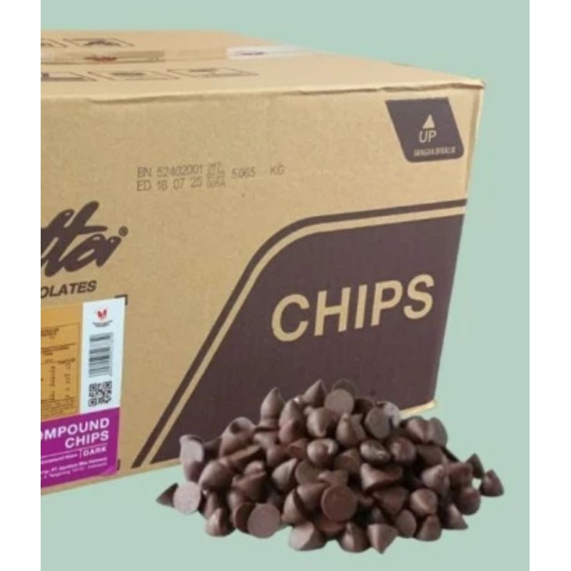 

Colatta choco chips 250gr