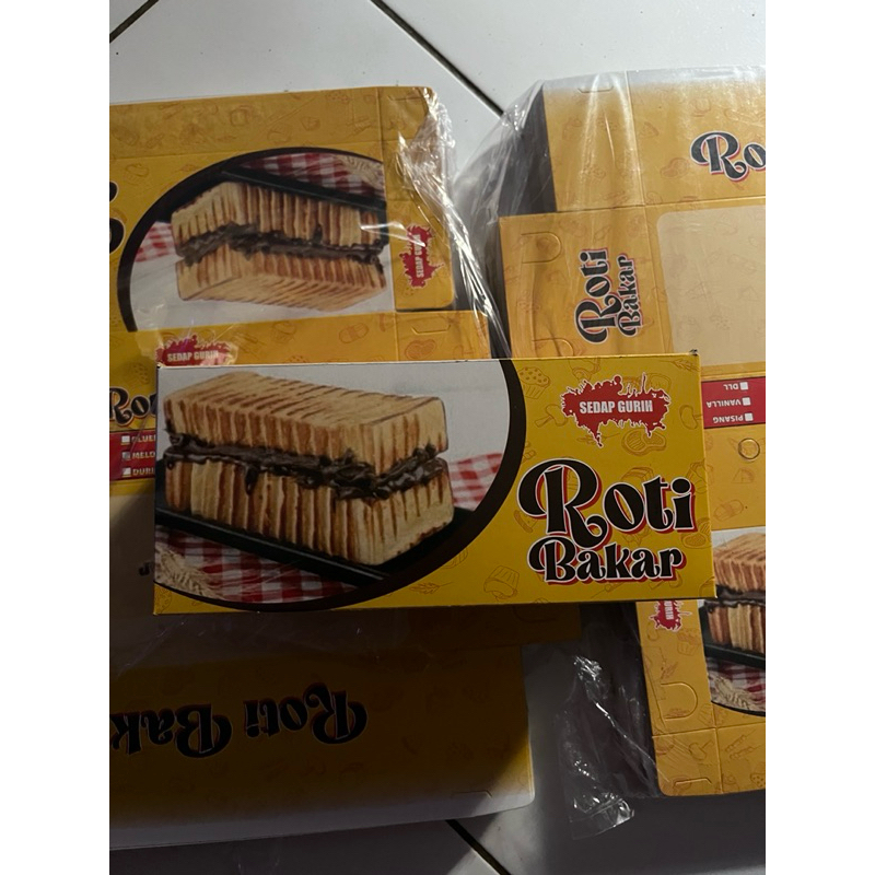 

box roti bakar laminasi