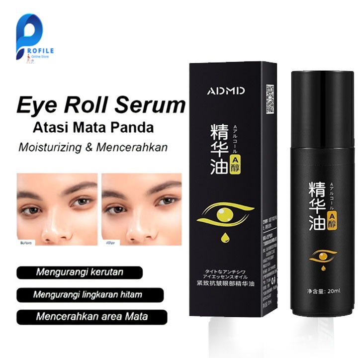 ADMD Eye Cream Roll Serum Menghilangkan Mata Panda Kantung Mata dan Kerutan Mata Retinol