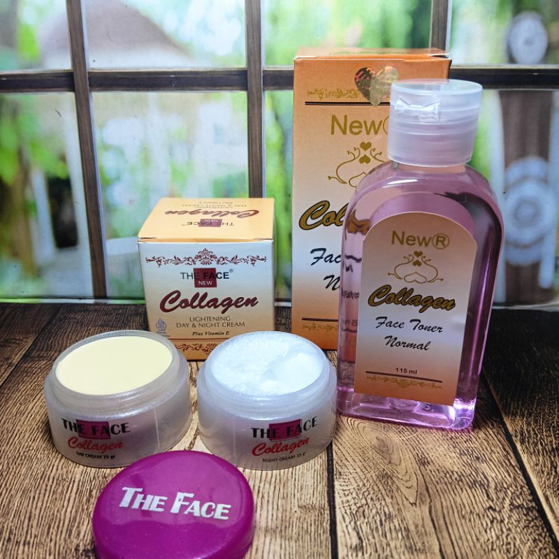 BPOM Paket Cream Collagen Susun & Toner Collagen