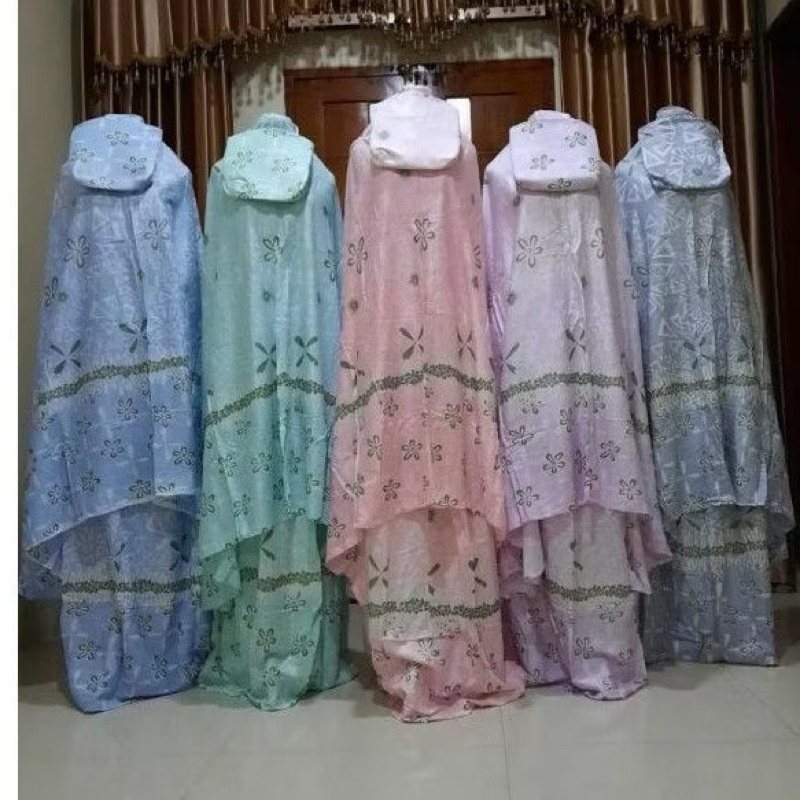 MUKENA BALI UKURAN STANDAR DAN JUMBO | MUKENA BALI PREMIUM