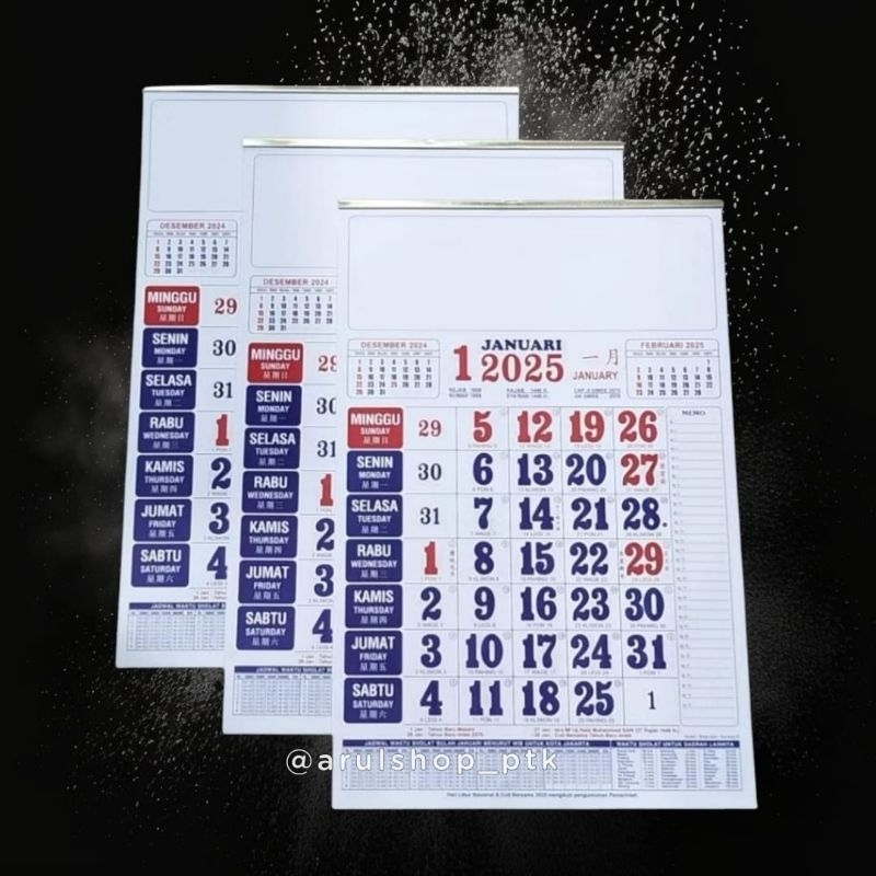 

[PROMO][BISA COD]KALENDER KERJA 2025 DINDING