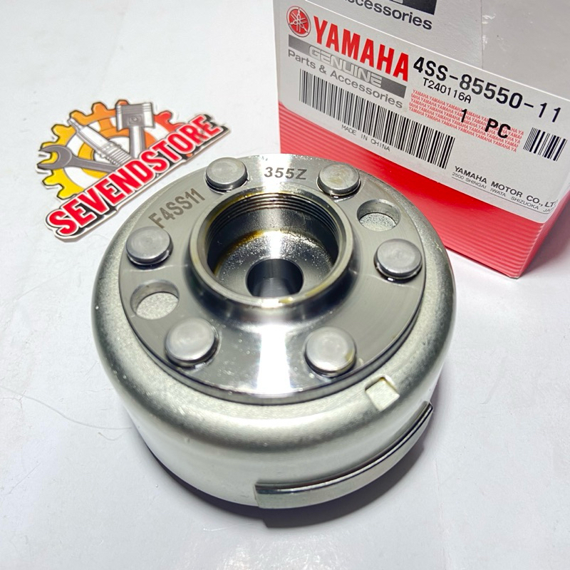 Magnit magnet Racing 4SS Rotor Assy Yamaha YZ125 YZ 125 Original YGP