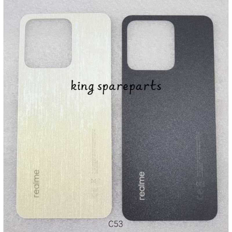 Back Casing BackDoor REALME C53 RMX3760 ORIGINAL | Back Door Cover Cassing Belakang Tutup Baterai Bo