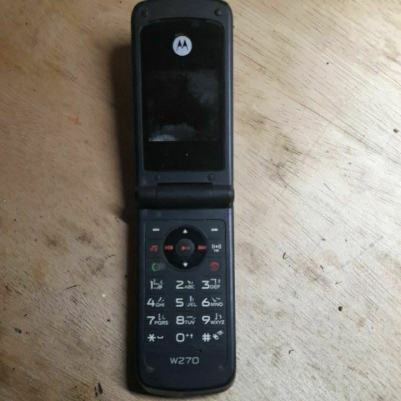 hp second jadul motorola W270 minus batre